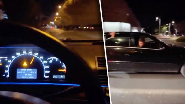 VIDEO REVOLTĂTOR // Cu peste 160 km/h prin parcul Valea Morilor. Cum s-a filmat un vitezoman